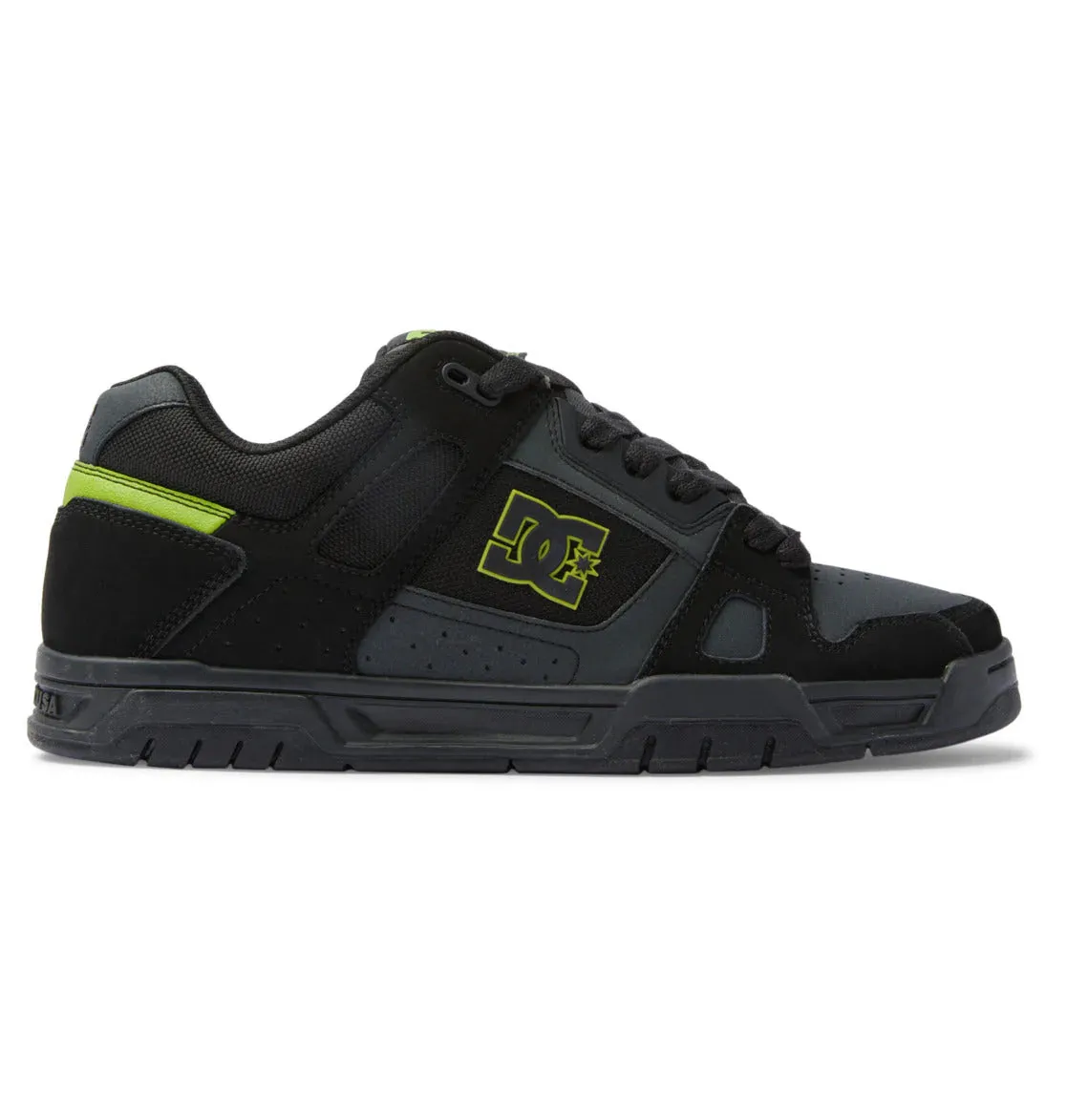 Zapatillas Dc Stag Negro Verde