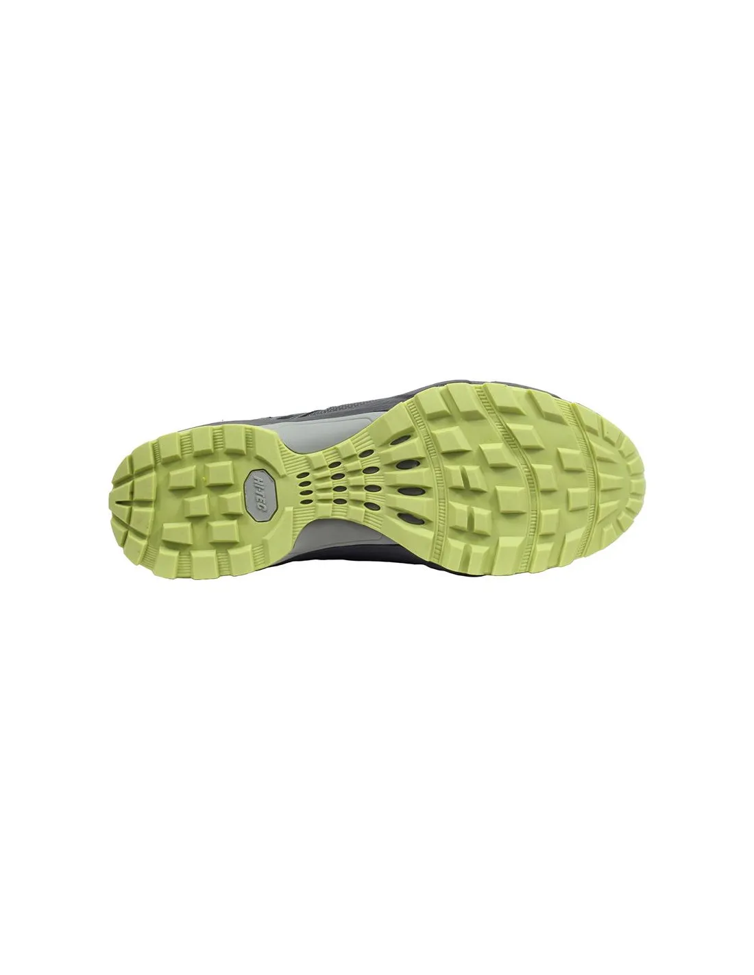 ZAPATILLAS DE MONTAñA HITECH GRAVEL HOMBRE CHARCOAL/CHARTREUSE