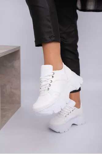 Zapatillas De Mujer Plataforma Urbanas