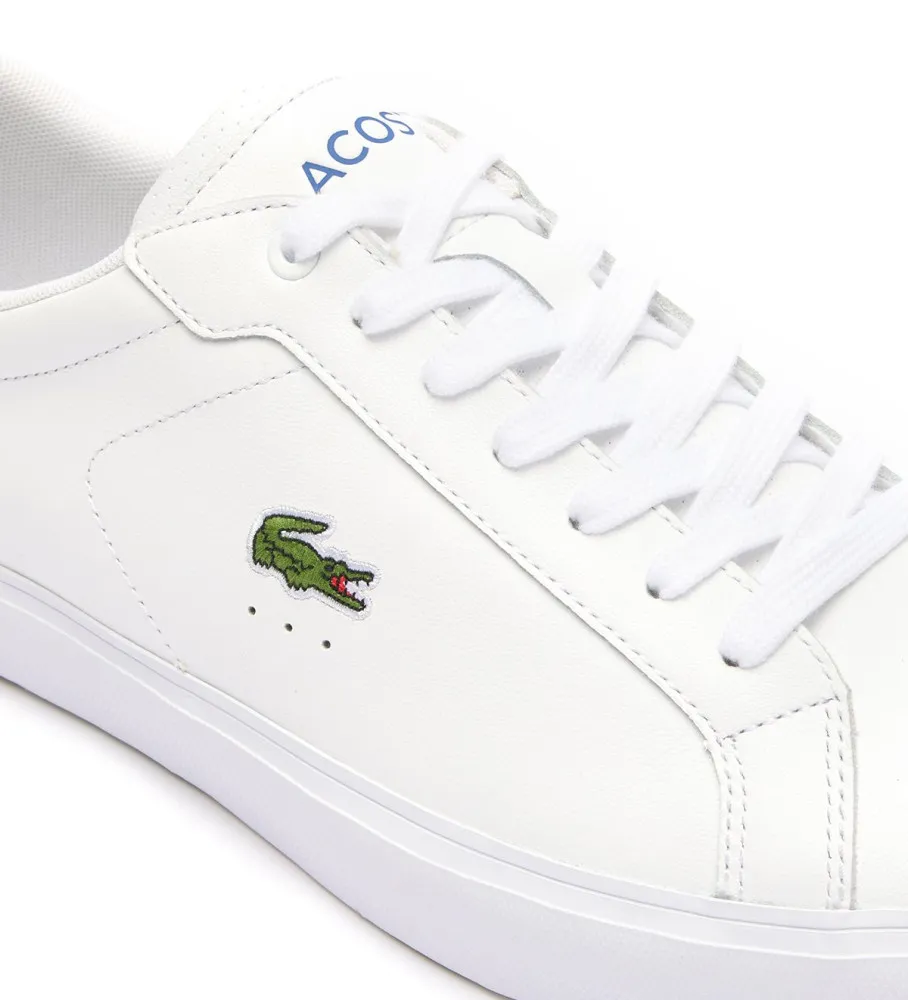 Zapatillas de Piel Powercourt blanco