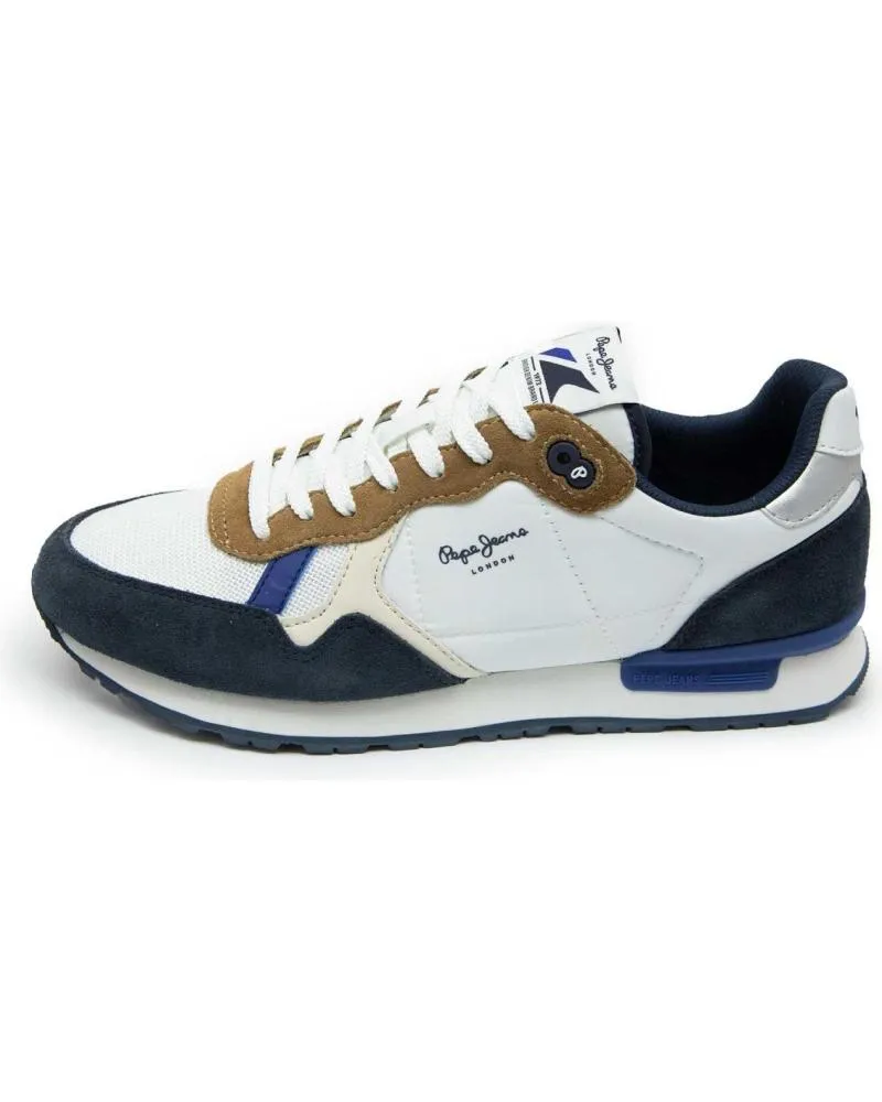 Zapatillas deporte de Hombre PEPE JEANS MODELO PMS40006 BRIT MIX MARINO