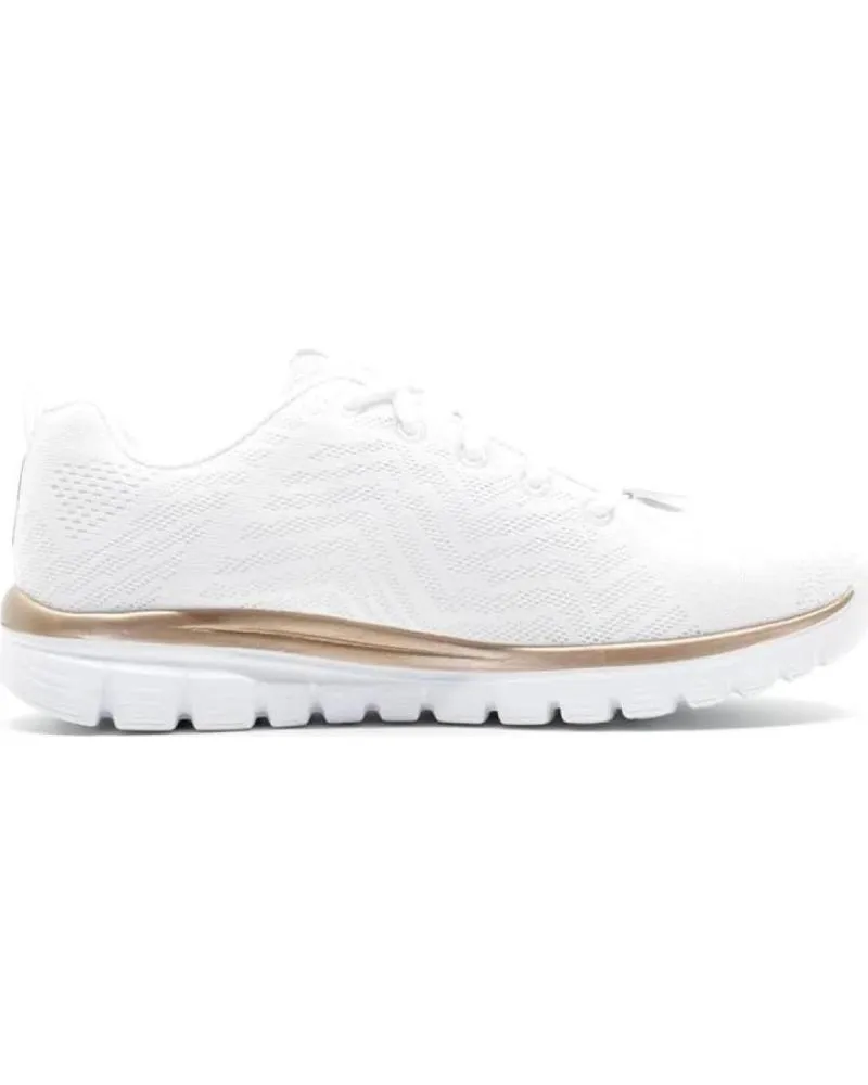 Zapatillas deporte SKECHERS  de Mujer GRACEFUL GET CONNECTED MUJER 12615WTRG BLANCAS  BLANCO