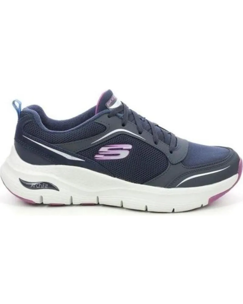 ZAPATILLAS DEPORTE SKECHERS  DE MUJER MUJER ARCH FIT GENTLE STRIDE 149413BKCL NEGRA  NEGRO