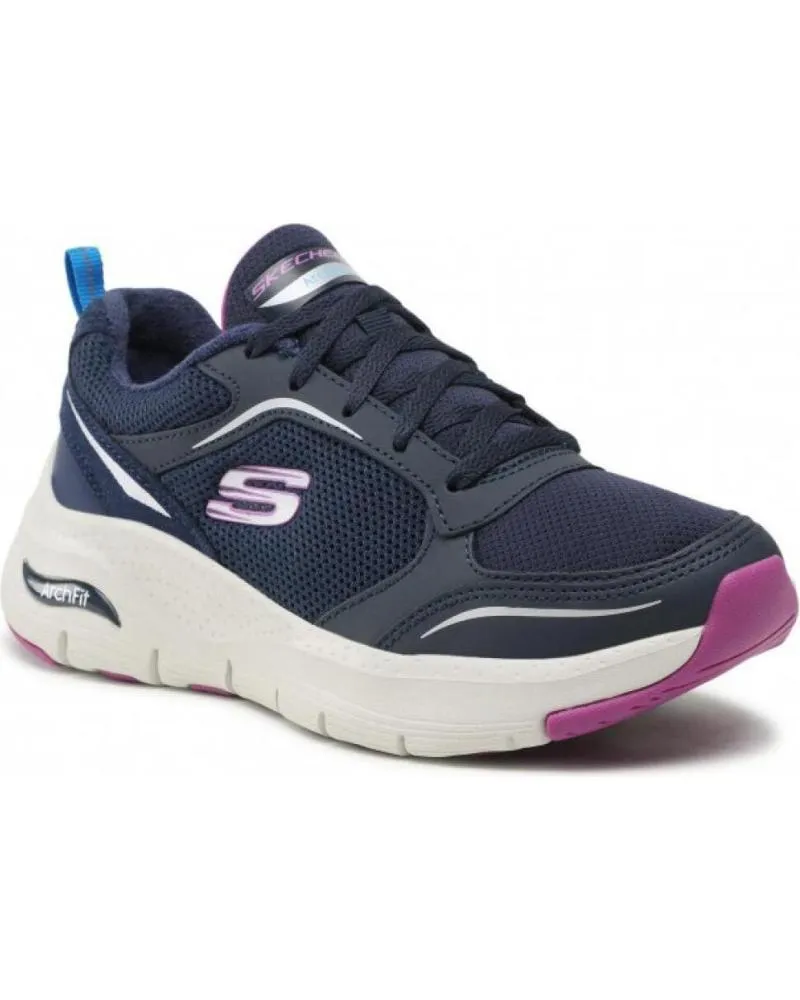 ZAPATILLAS DEPORTE SKECHERS  DE MUJER MUJER ARCH FIT GENTLE STRIDE 149413BKCL NEGRA  NEGRO