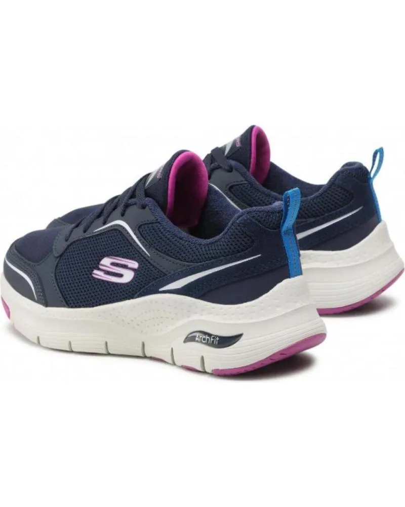 ZAPATILLAS DEPORTE SKECHERS  DE MUJER MUJER ARCH FIT GENTLE STRIDE 149413BKCL NEGRA  NEGRO