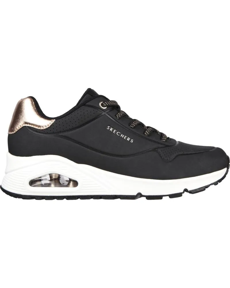 Zapatillas deporte SKECHERS  de Mujer ZAPATILLAS UNO SHIMMER AWAY 155196  NEGRO