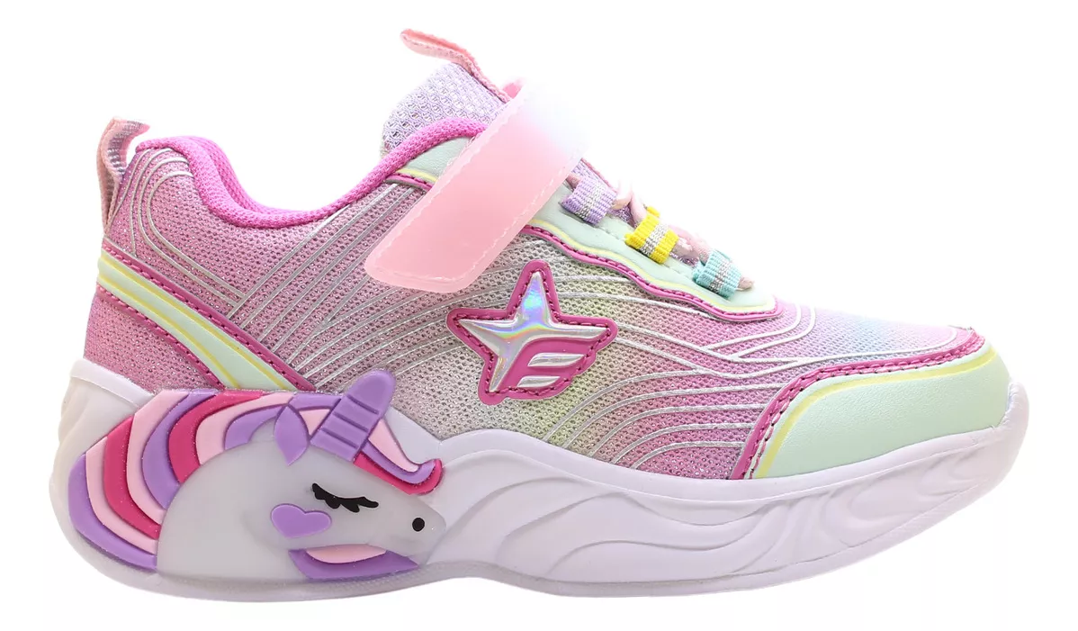 Zapatillas Deportiva Footy Wow749 Luces Unicornio Carg