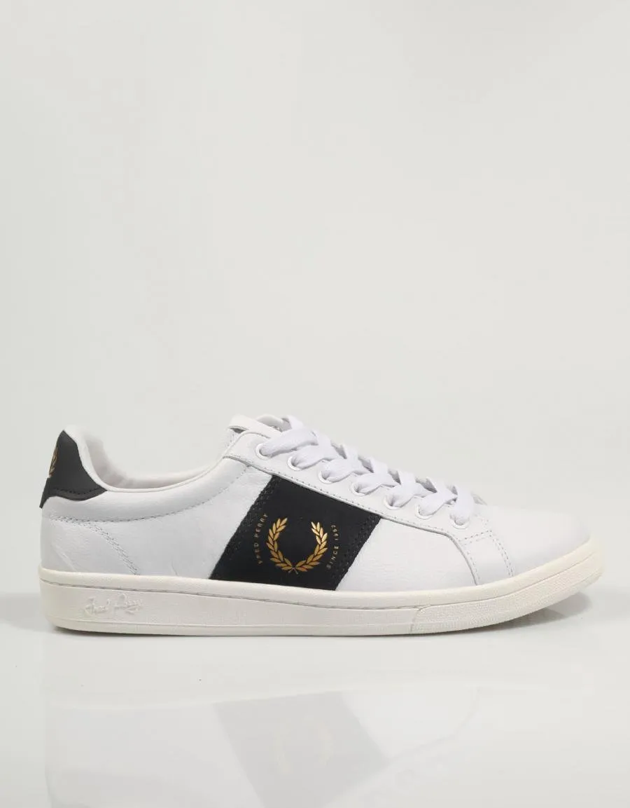  zapatillas FRED PERRY B4291 B721 en Blanco 80948