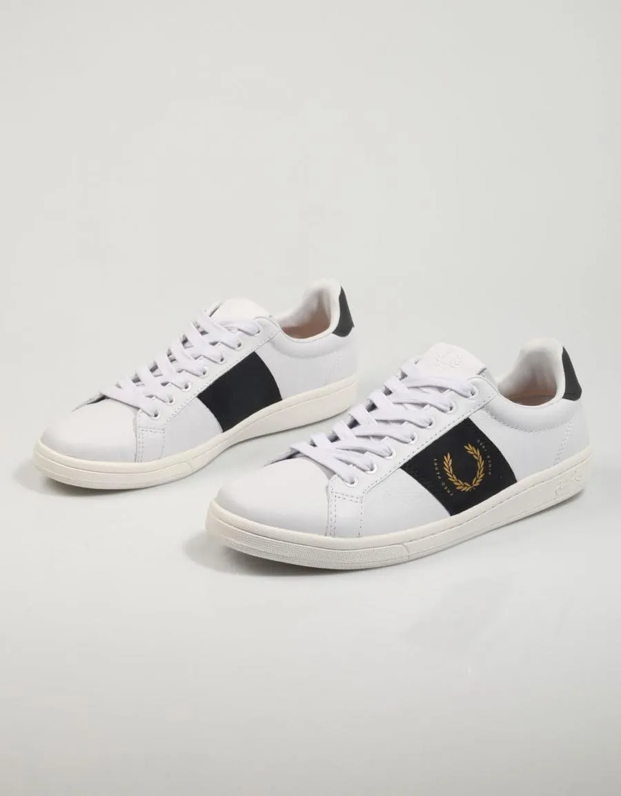  zapatillas FRED PERRY B4291 B721 en Blanco 80948