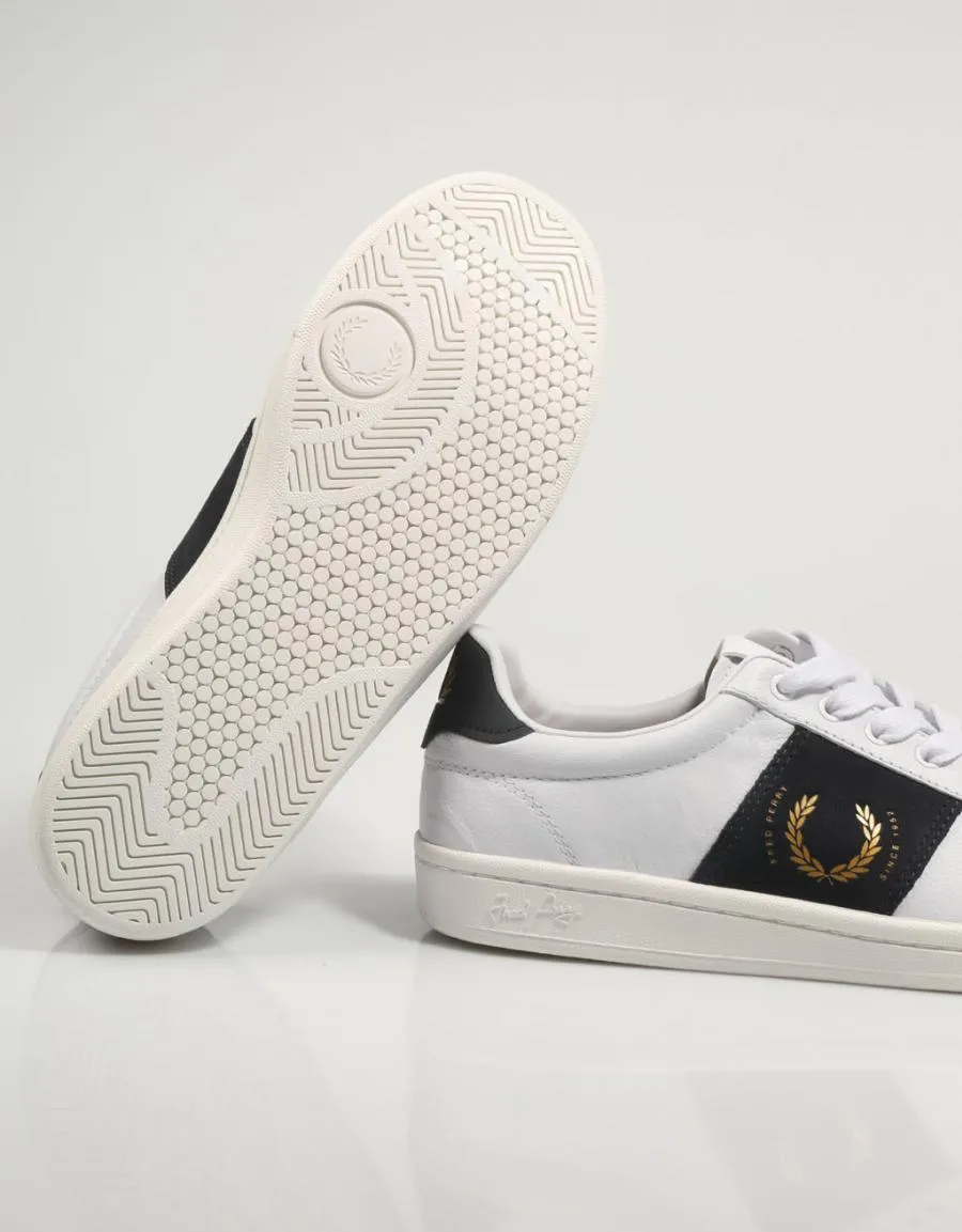  zapatillas FRED PERRY B4291 B721 en Blanco 80948