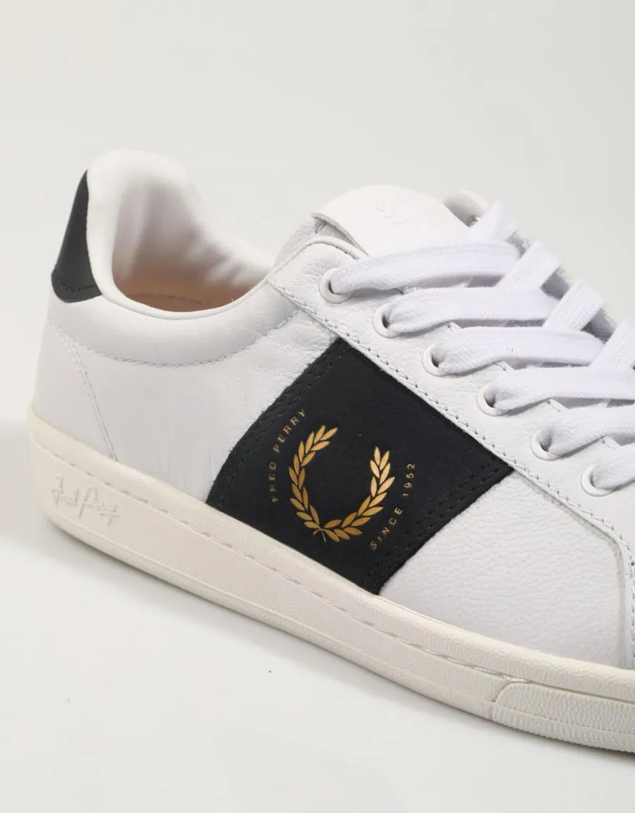  zapatillas FRED PERRY B4291 B721 en Blanco 80948