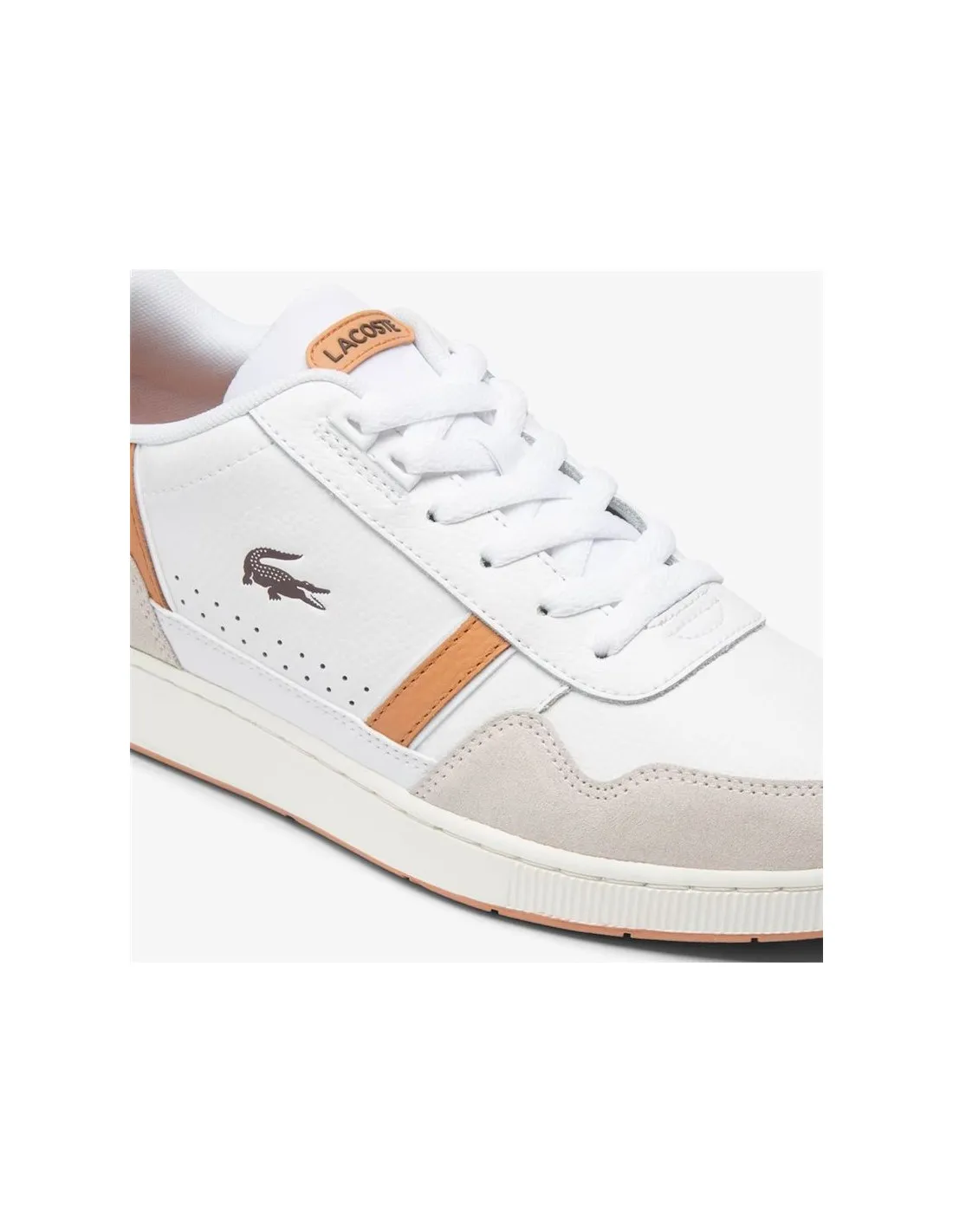 Zapatillas Lacoste Court Hombre blanco