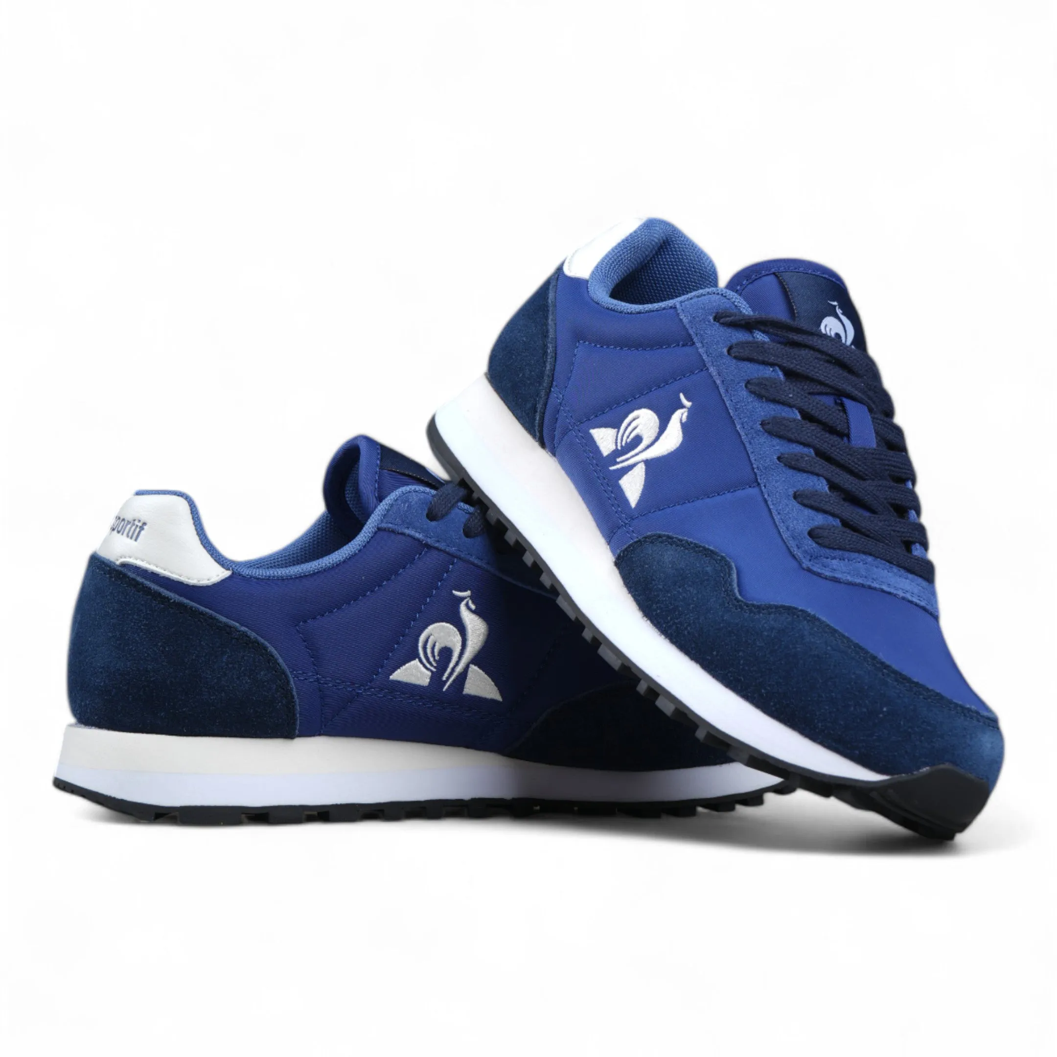 Zapatillas Le Coq Sportif Astra Classic Retro Azul Negro