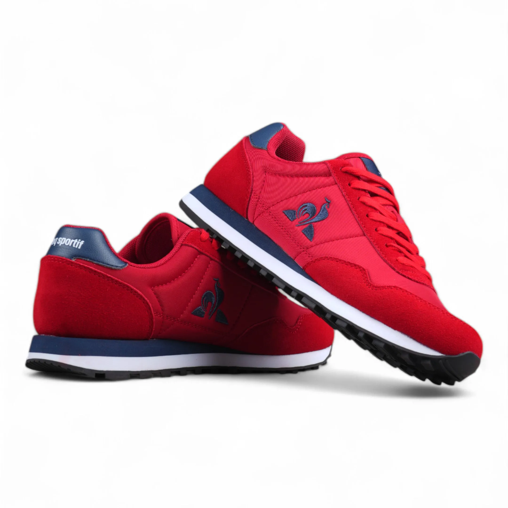 Zapatillas Le Coq Sportif Astra Classic Retro Rojo Azul