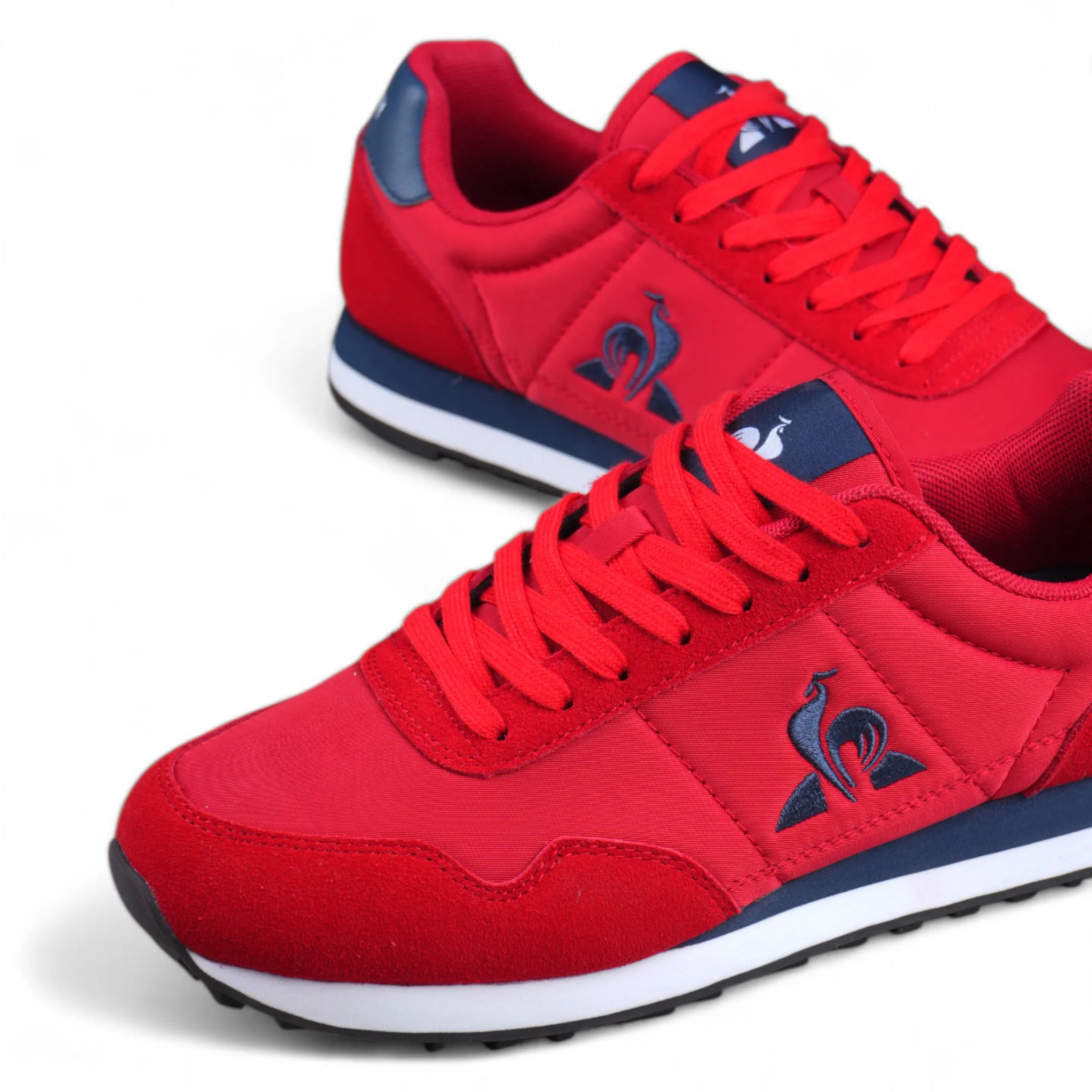 Zapatillas Le Coq Sportif Astra Classic Retro Rojo Azul