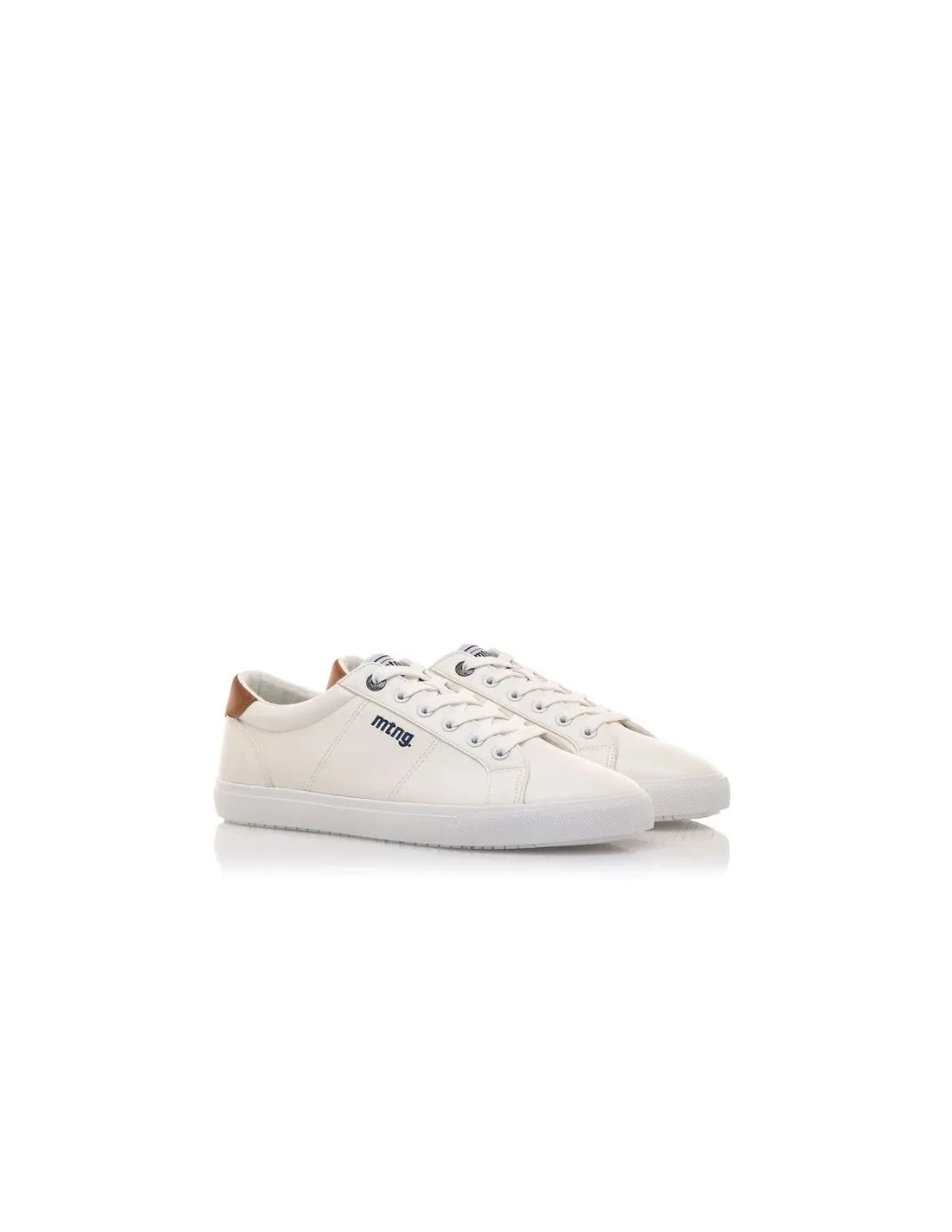 Zapatillas Mustang Aria Usain Blanco Sunny Cuero Hombre