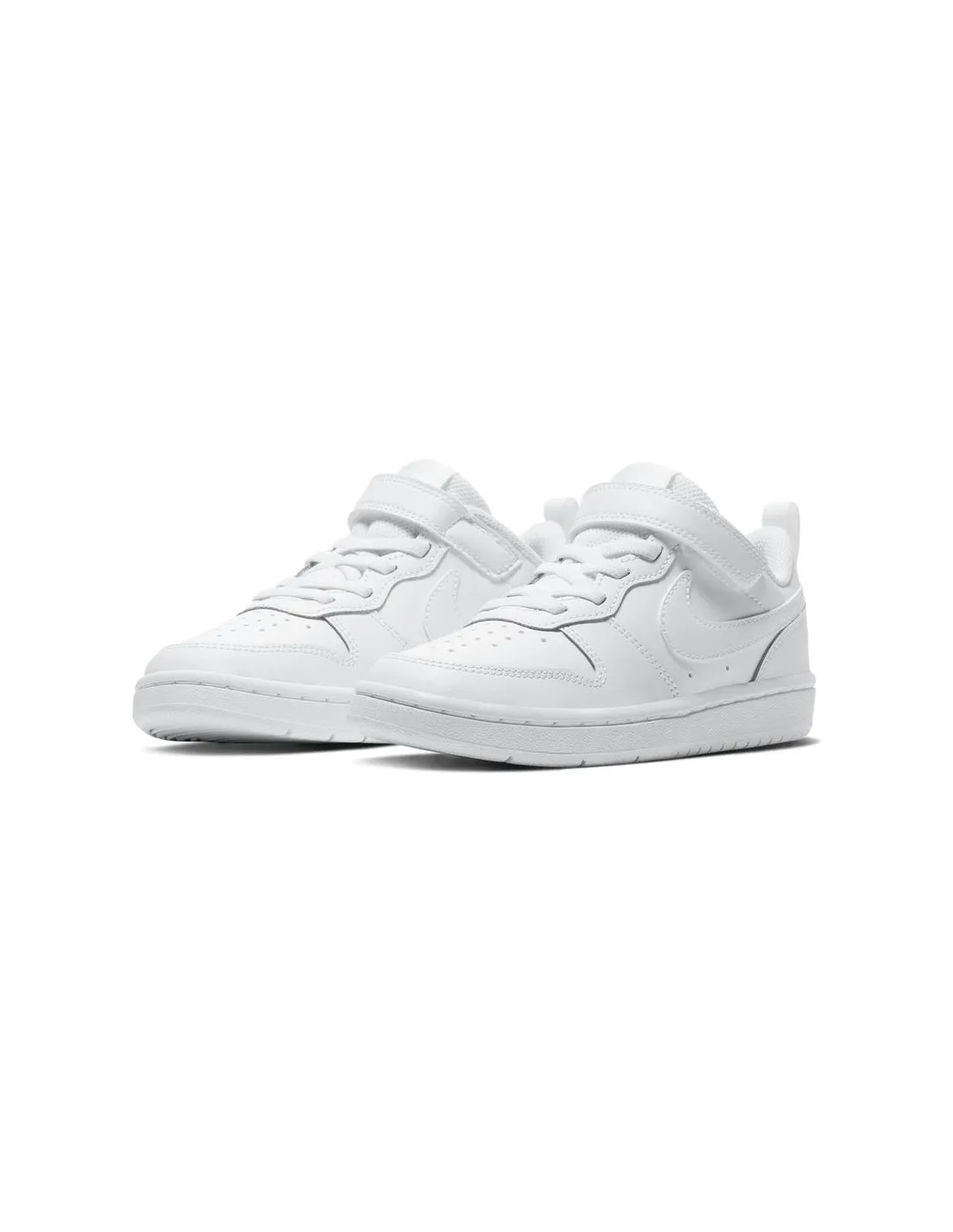 Zapatillas Nike Court Borough Low 2 (Ps) Infantil Blanco