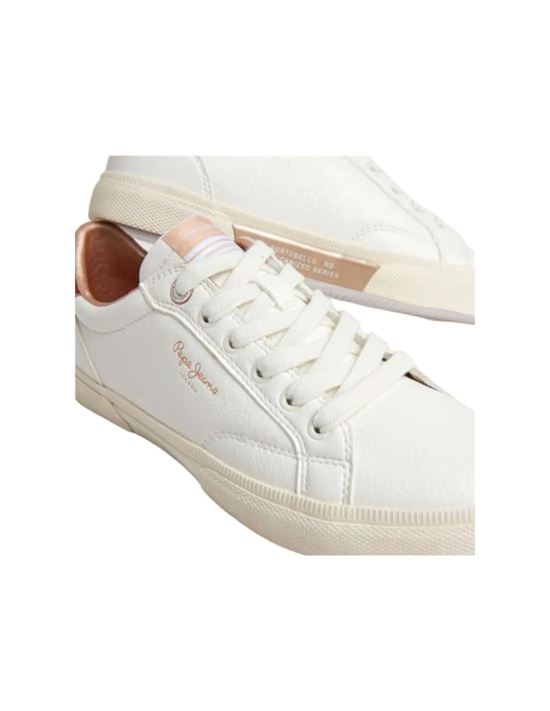 Zapatillas Pepe Jeans Kenton Class White Mujer
