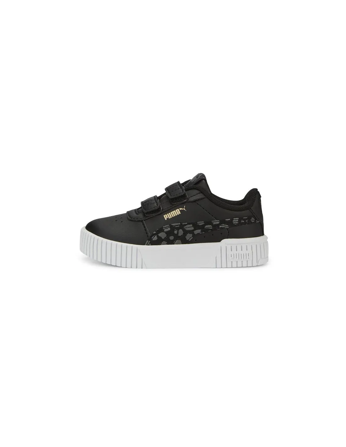 Zapatillas Puma Carina 2.0 Animal V Niña Negro