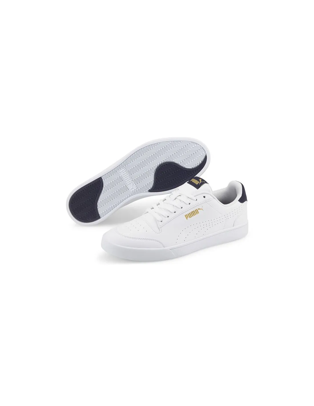 Zapatillas Puma Shuffle Perf Hombre Blanco