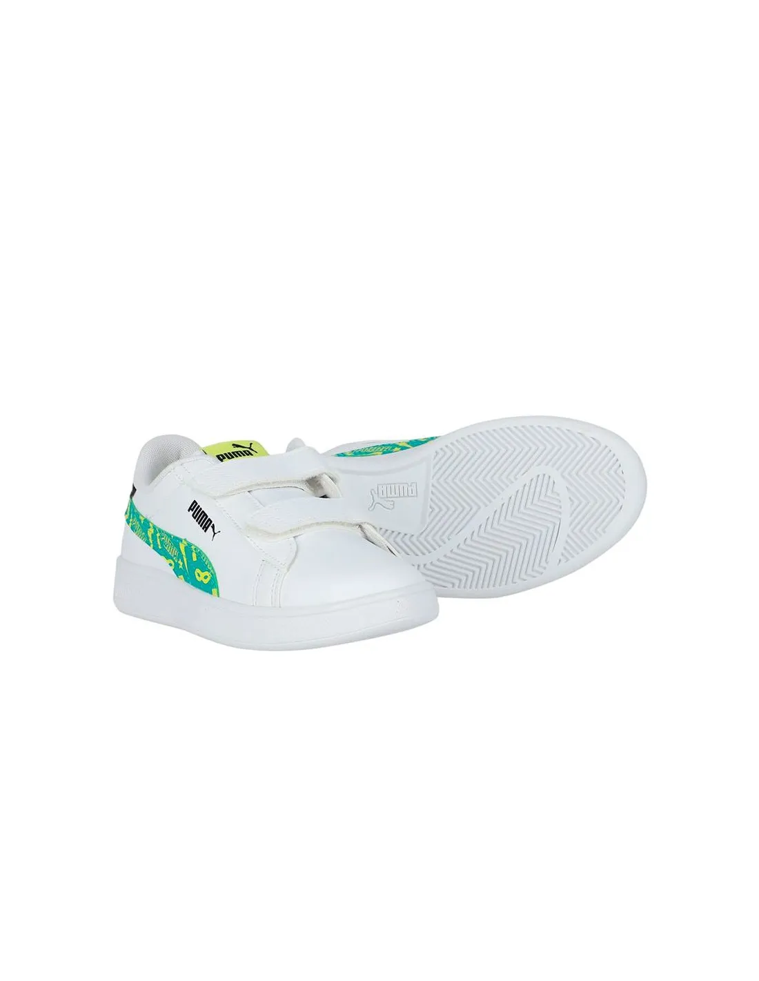 Zapatillas Puma Smash 3.0 Masked Blanco