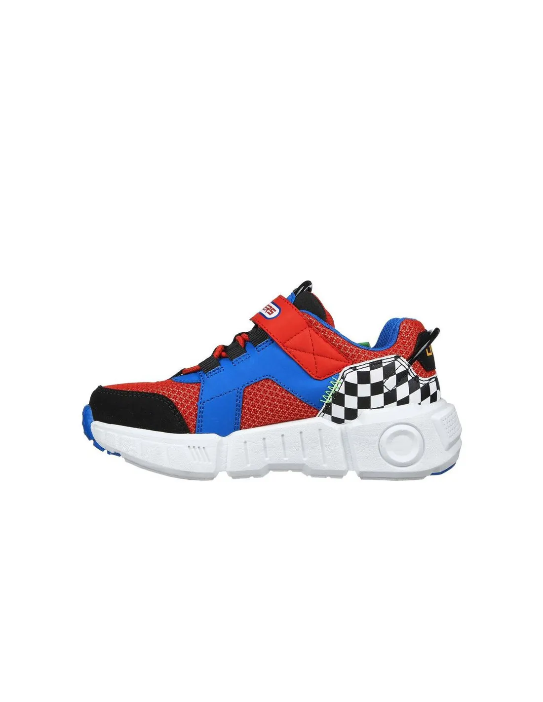 Zapatillas Skechers Gametronix Niño Azul/Rojo