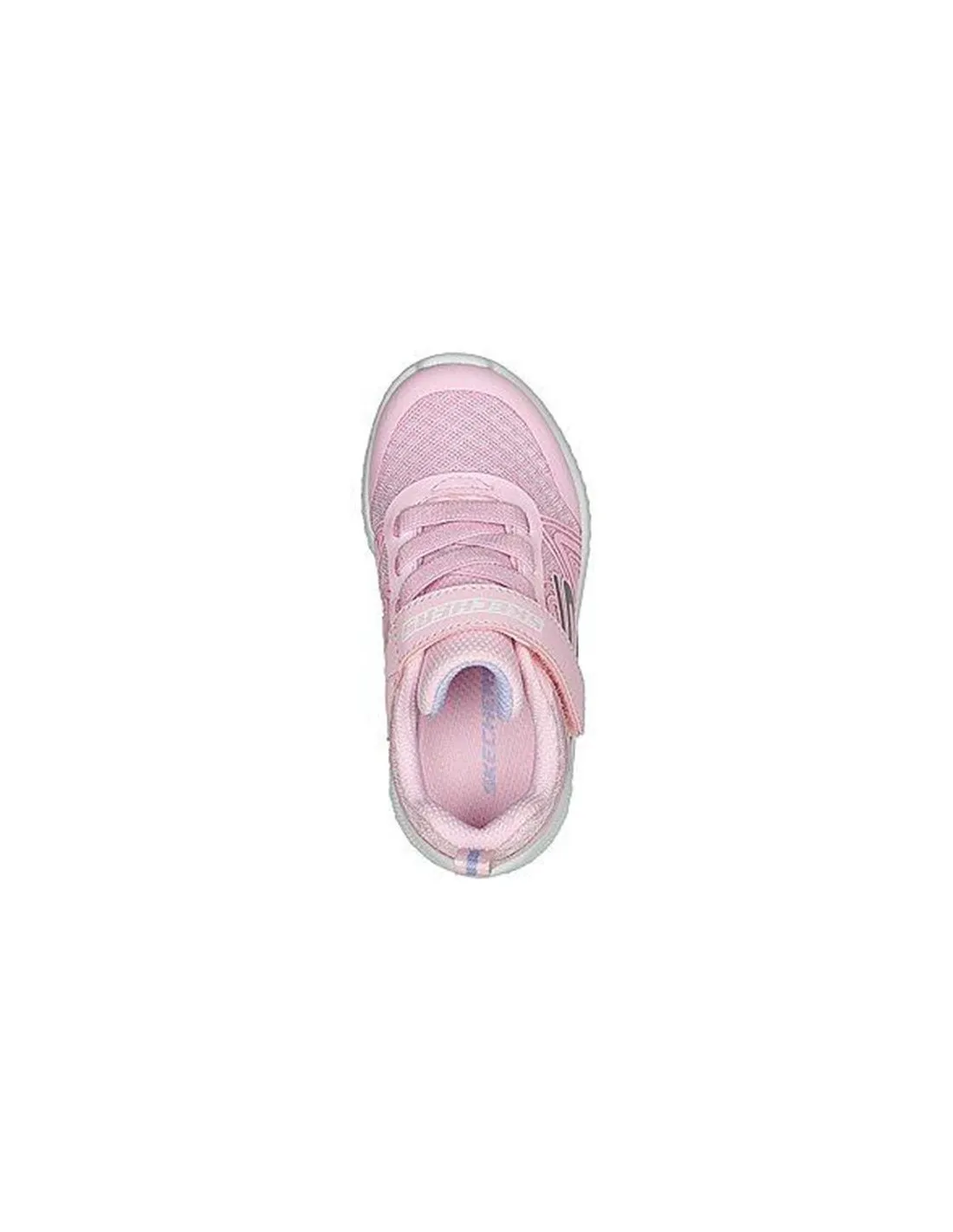 ZAPATILLAS SKECHERS MICROSPEC PLUS  SWI NIñA LIGHT ROSA