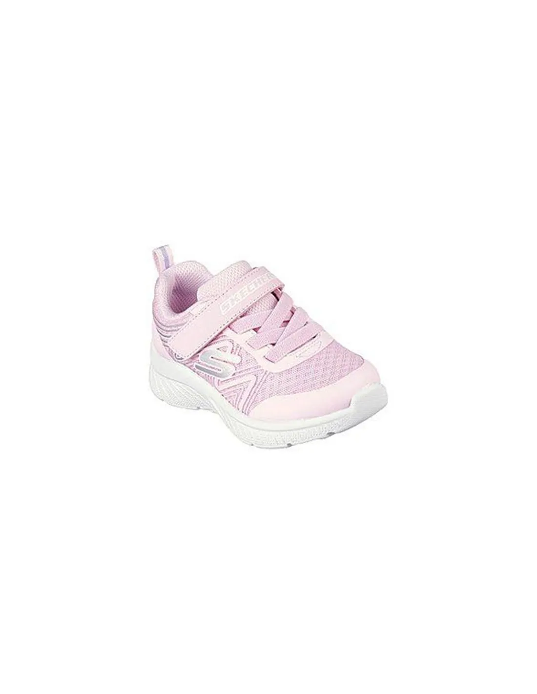 ZAPATILLAS SKECHERS MICROSPEC PLUS  SWI NIñA LIGHT ROSA