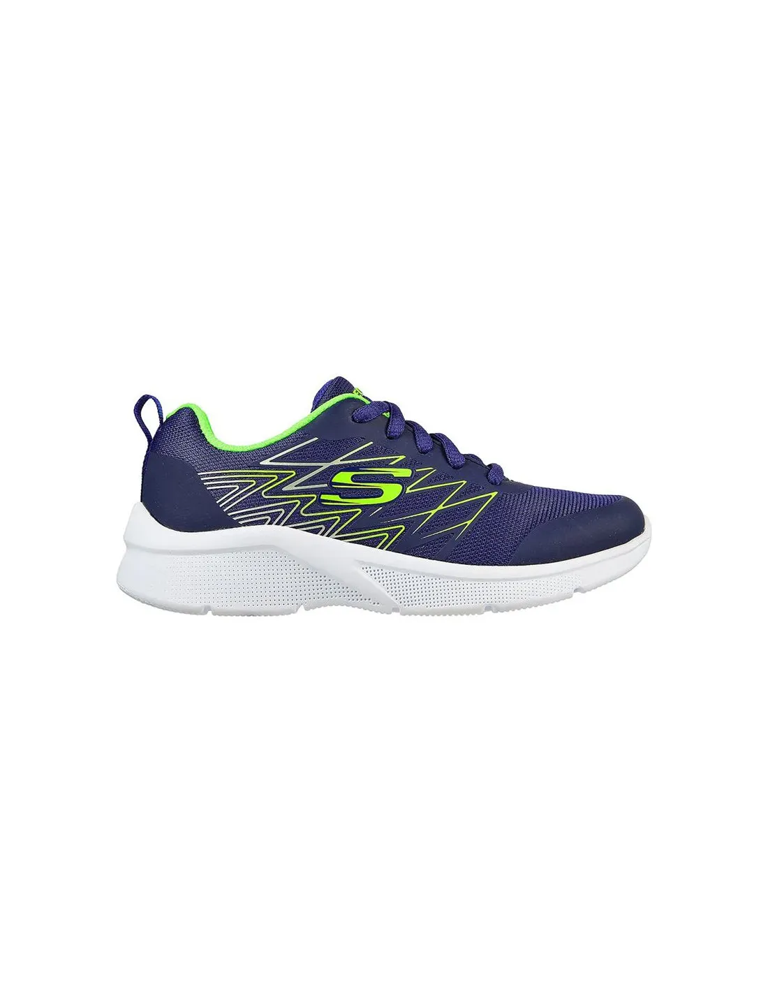 Zapatillas Skechers Microspec Quick Sprint Azul Niño