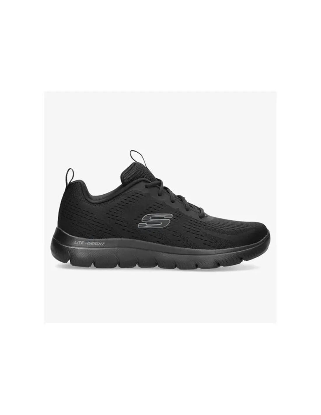 ZAPATILLAS SKECHERS TRACK  BROADER HOMBRE NEGRO