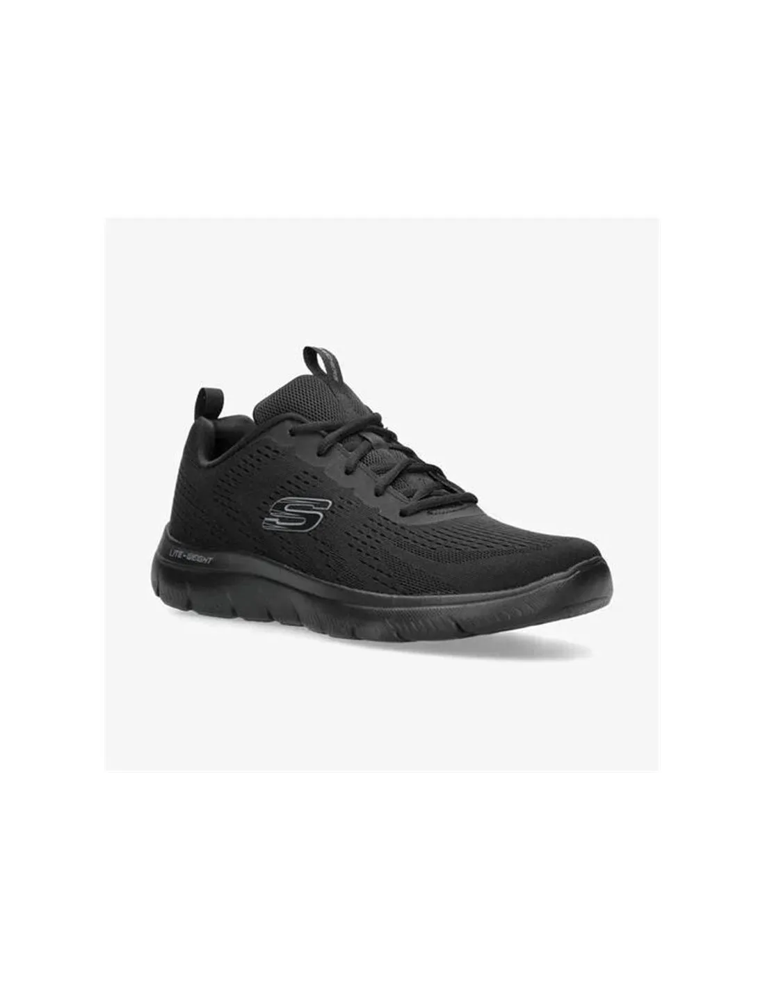 ZAPATILLAS SKECHERS TRACK  BROADER HOMBRE NEGRO