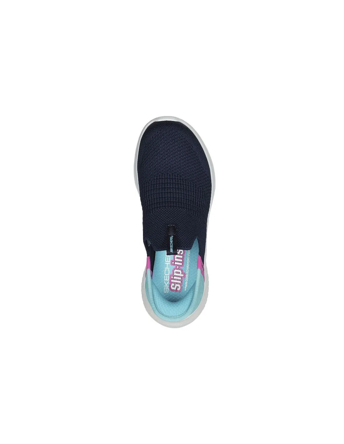 ZAPATILLAS SKECHERS ULTRA FLEX 3.0  FRESH TIME NIñA MARINO TURQUESA