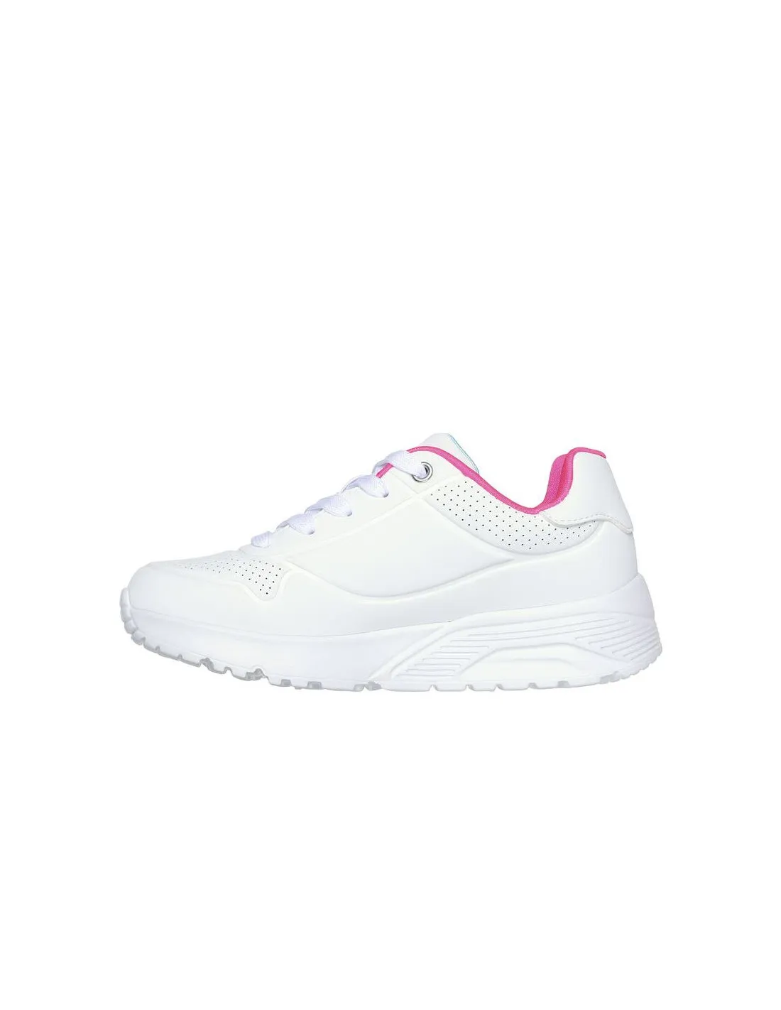 ZAPATILLAS SKECHERS UNO LITE  MY DRIP NIñA BLANCO