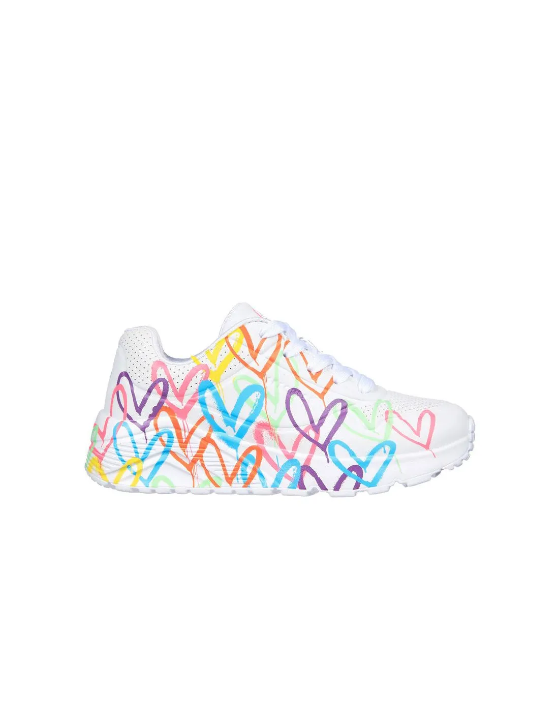 ZAPATILLAS SKECHERS UNO LITE  SPREAD THE LOVE NIñA