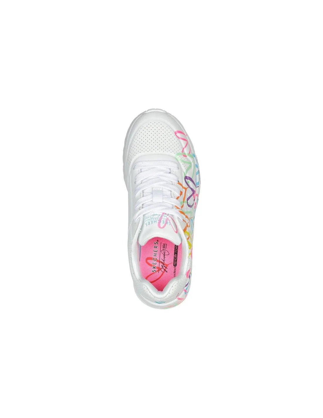 ZAPATILLAS SKECHERS UNO LITE  SPREAD THE LOVE NIñA