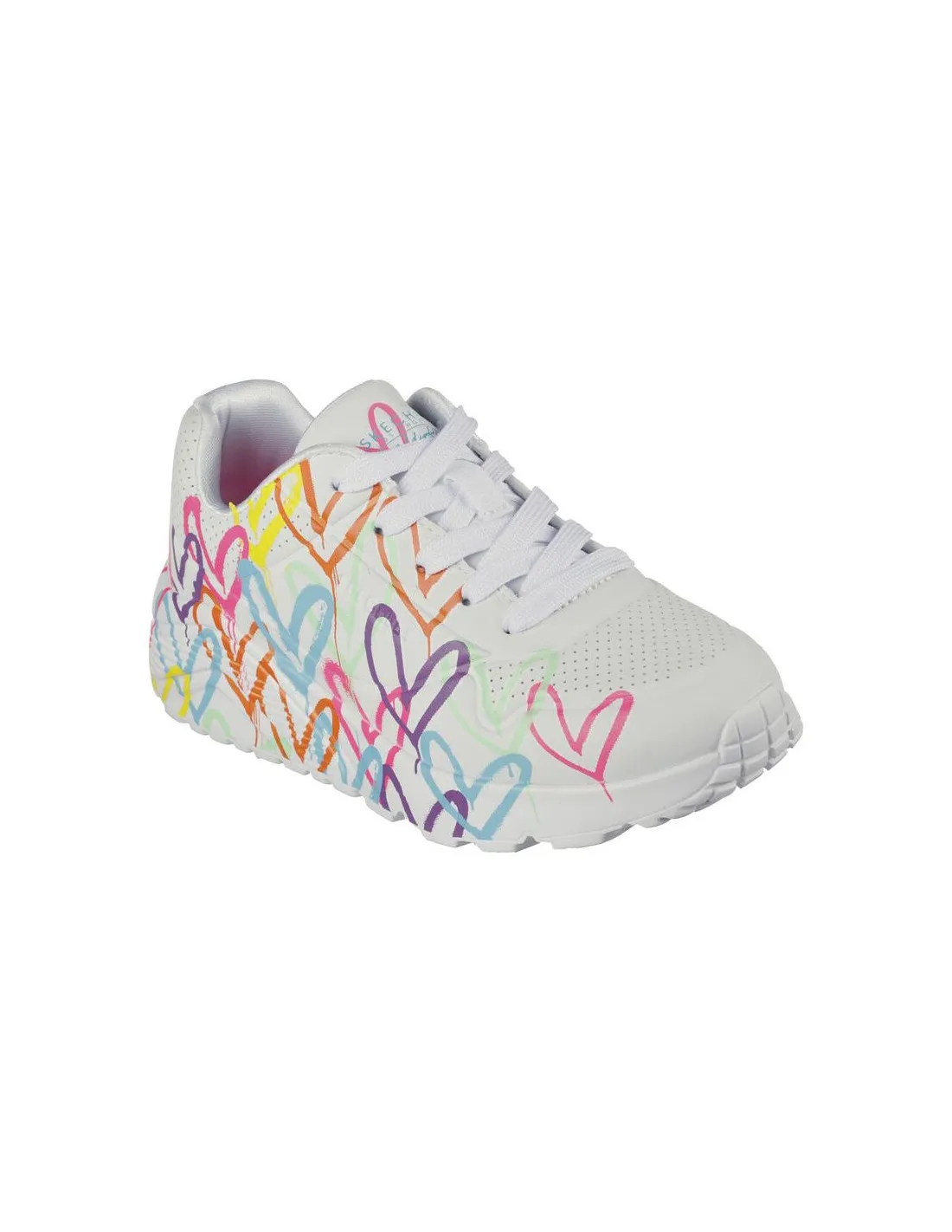 ZAPATILLAS SKECHERS UNO LITE  SPREAD THE LOVE NIñA