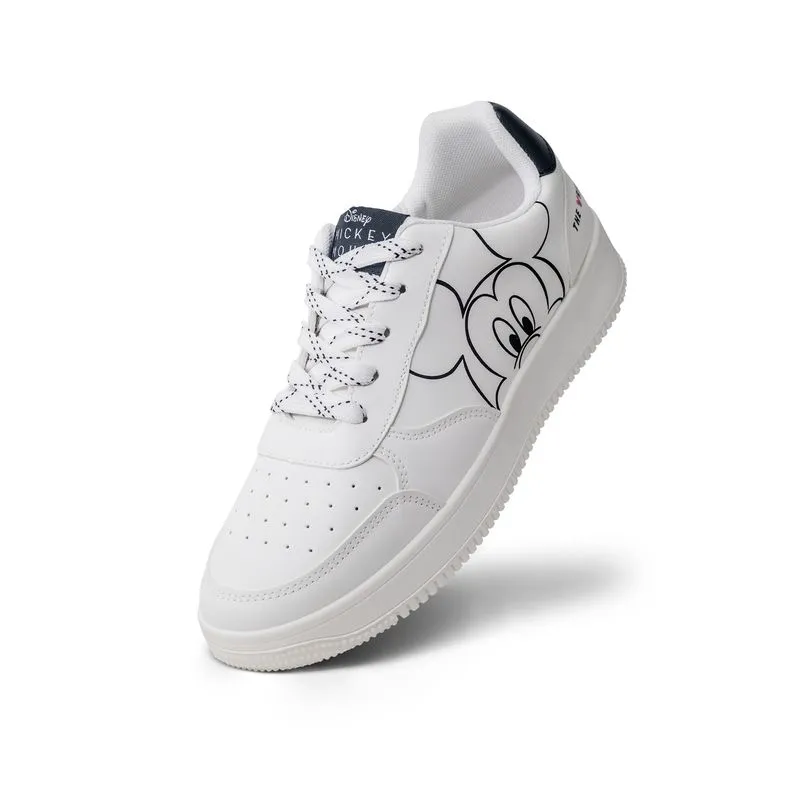 Zapatillas Urbanas Mujer Disney Blanco