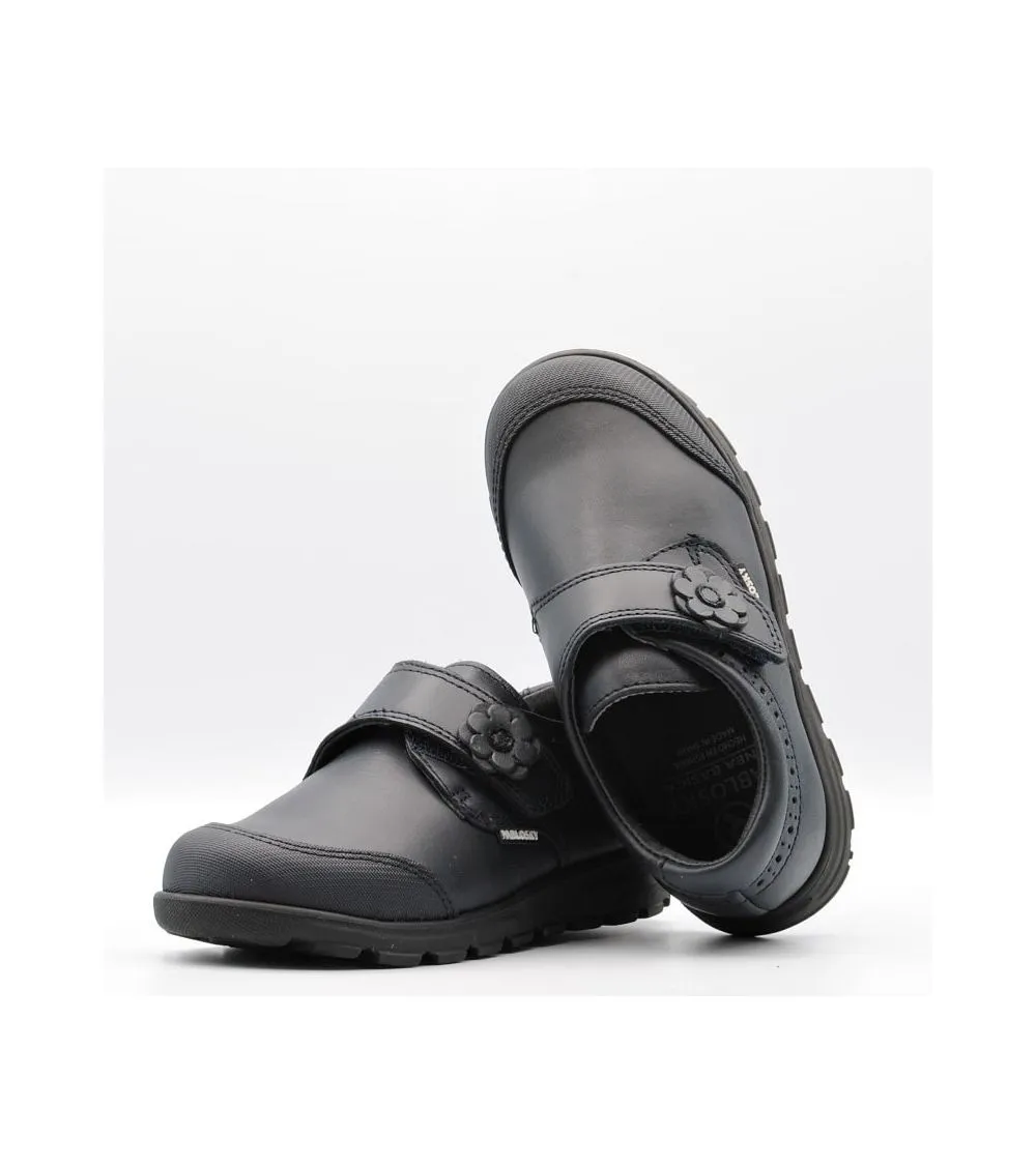 ZAPATO COLEGIAL PABLOSKY  NIÑA MARINO VELCRO CERRADO
