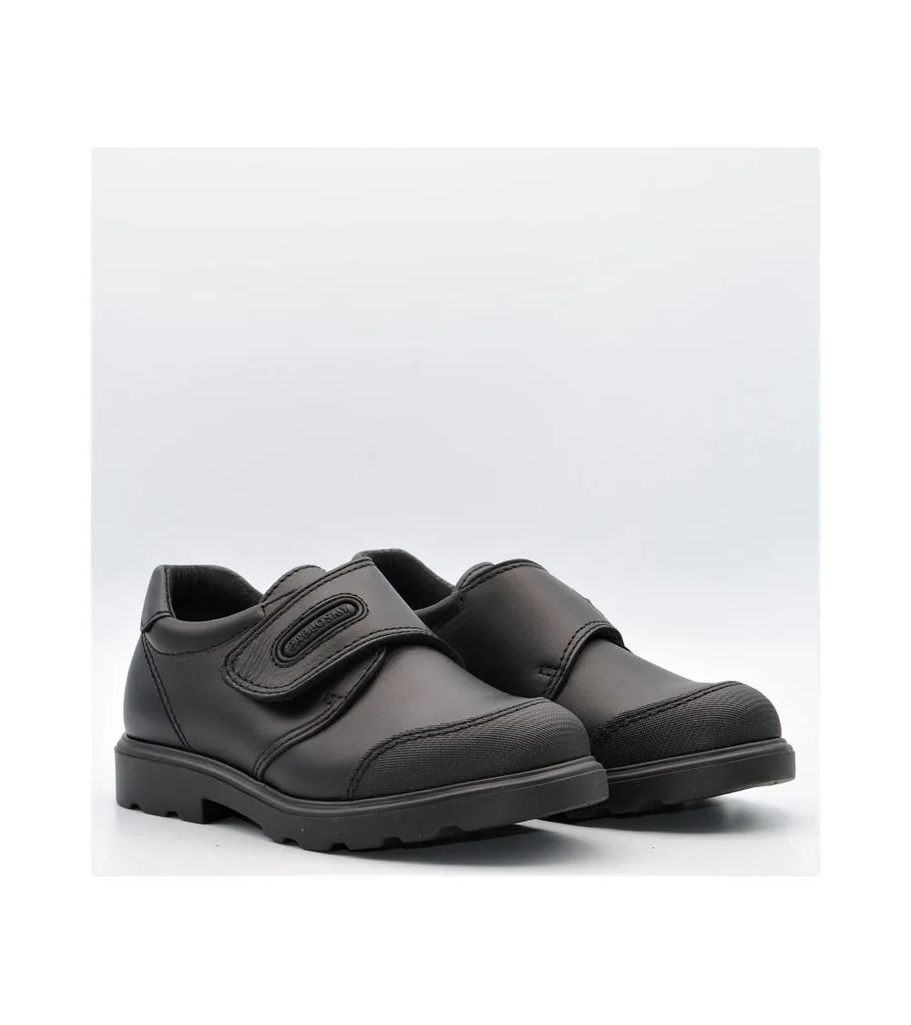 ZAPATO COLEGIAL PABLOSKY NIÑO NEGRO VELCRO