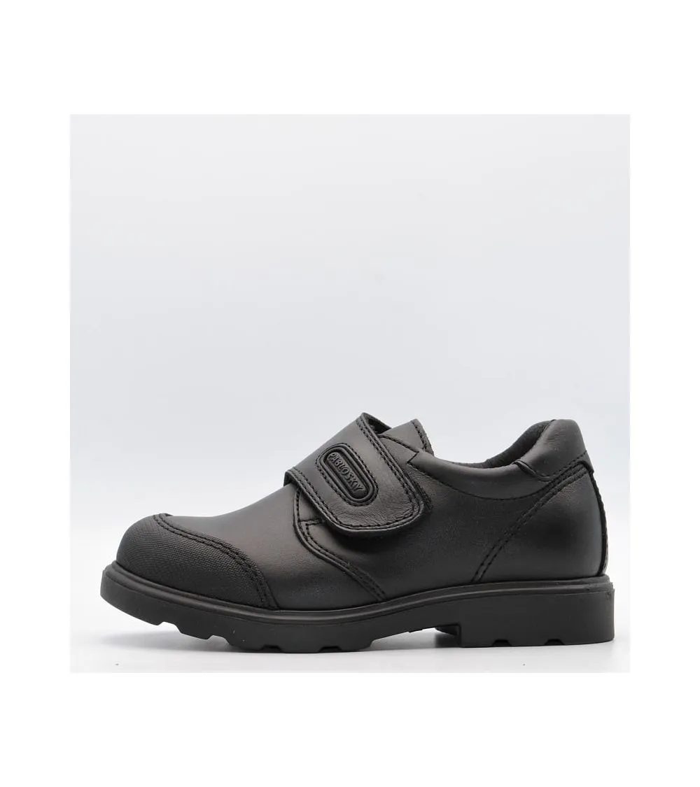 ZAPATO COLEGIAL PABLOSKY NIÑO NEGRO VELCRO