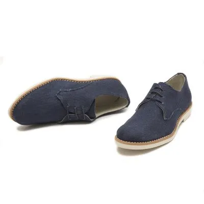 Zapato comunion lino marino