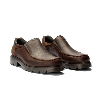 Zapato hombre mocasin Pitillos marron