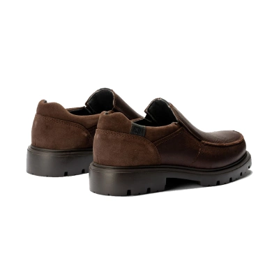 Zapato hombre mocasin Pitillos marron