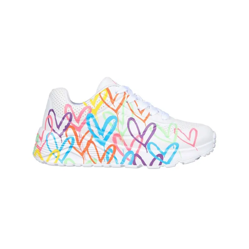 ZAPATO JUNIOR SKECHERS UNOLITESPREADTHELOVE