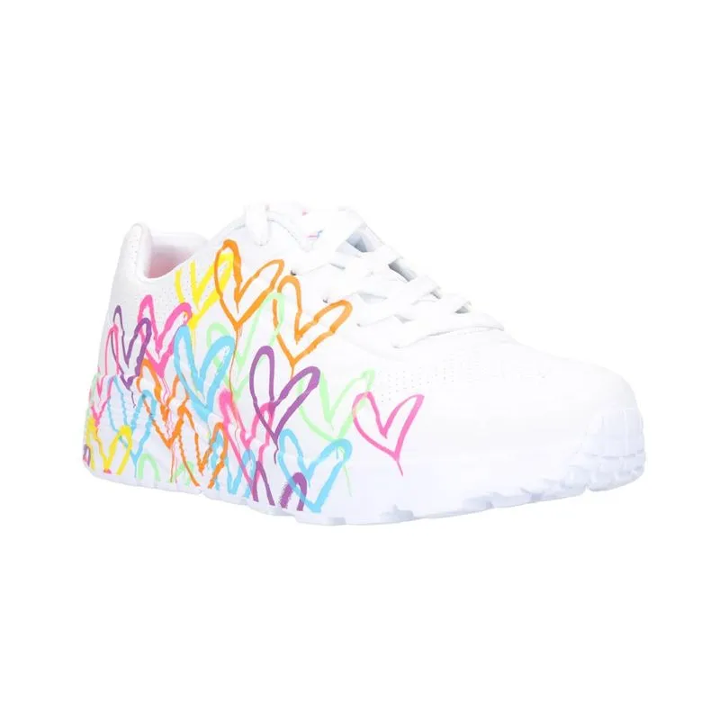 ZAPATO JUNIOR SKECHERS UNOLITESPREADTHELOVE