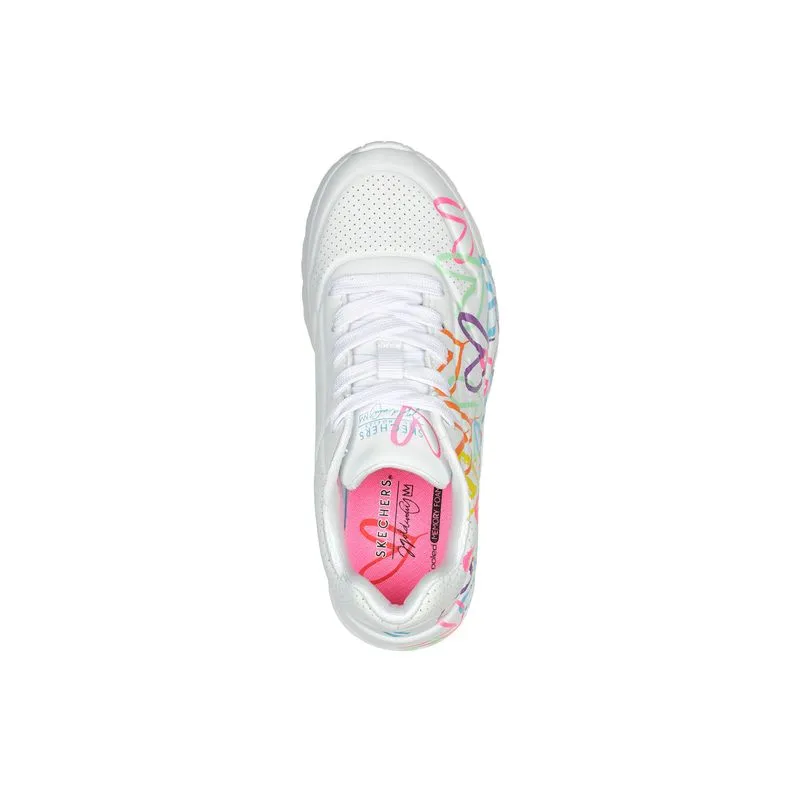 ZAPATO JUNIOR SKECHERS UNOLITESPREADTHELOVE