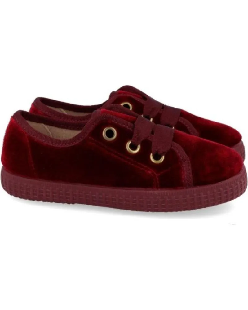 Zapatos BATILAS  de Niña y Niño ZAPATO INGLES Y BLUCHER  BURDEOS