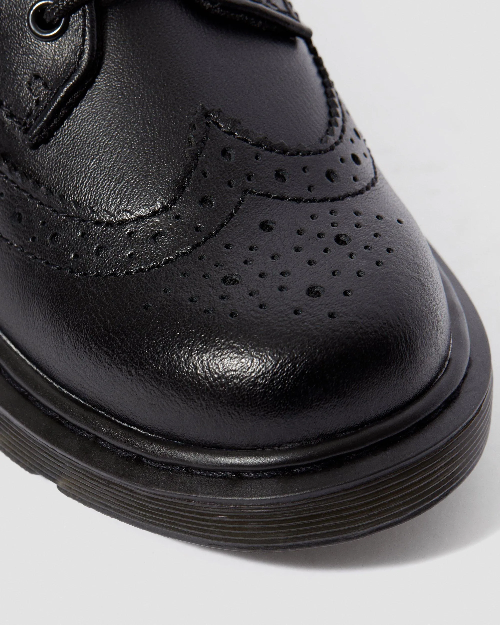 Zapatos blucher 3989 Junior de piel calada