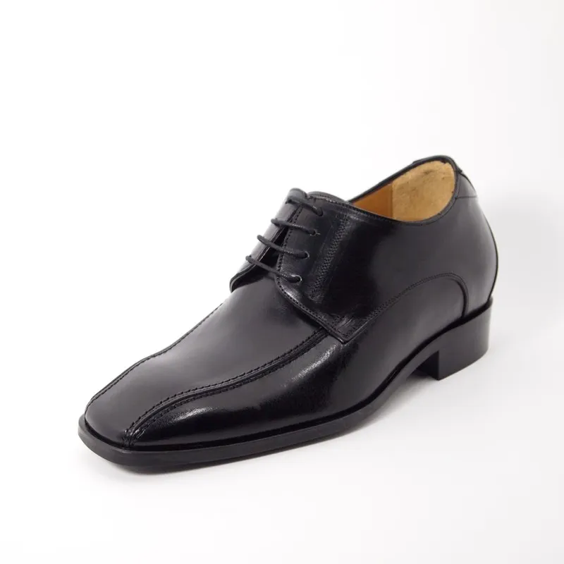 Zapatos con alzas 98011 negro