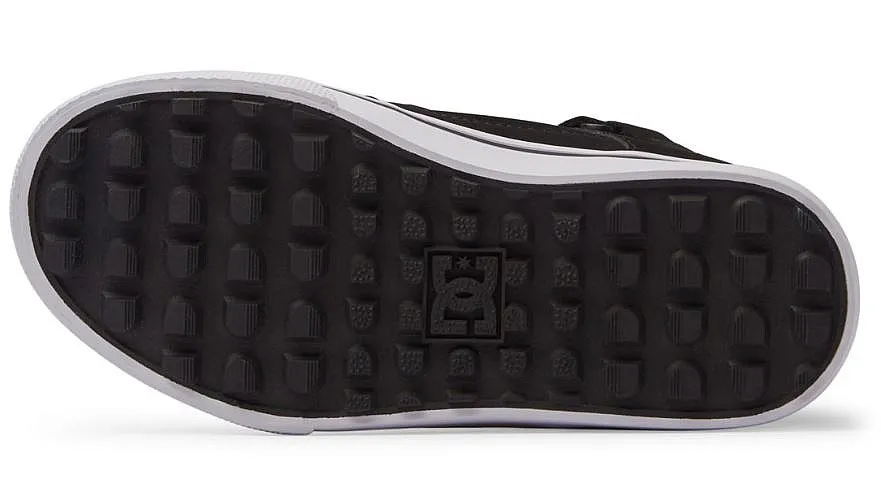 ZAPATOS DC PURE HIGHTOP WNT EV  BKW/BLACK/WHITE  UNISEX JUNIOR